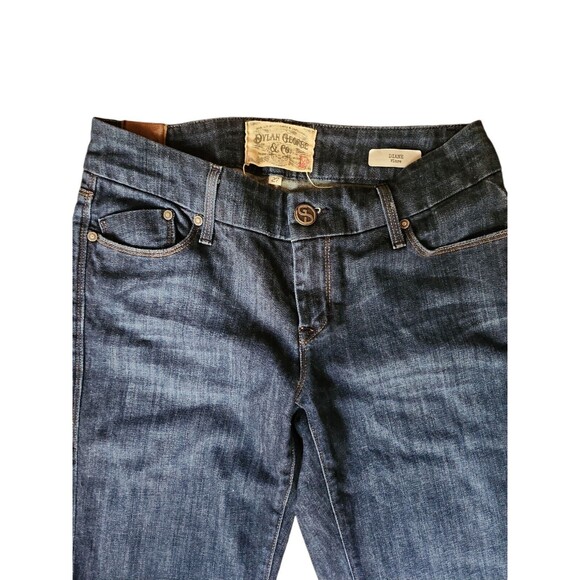 Dylan George & Co. Low Rise Diane Hippie Flare Jeans Women's Size 27 Dark Wash - Picture 3 of 7
